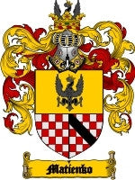 Matienko coat of arms family crest download