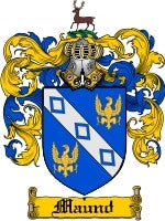Maund coat of arms family crest download
