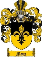Maus coat of arms family crest download