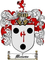 Mawse coat of arms family crest download