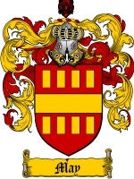 Maynard Crest May family crest coat of arms emailed to you within 24 hours – Family ...
