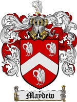 Maydew coat of arms family crest download
