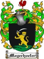 Mayerhoefer coat of arms family crest download