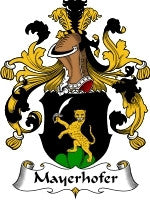 Mayerhofer coat of arms family crest download