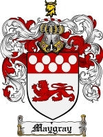 Maygray coat of arms family crest download