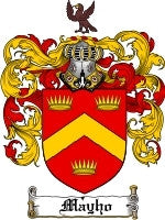Mayho coat of arms family crest download