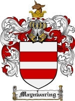 Maynwaring coat of arms family crest download