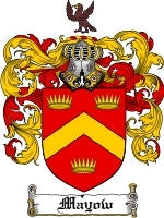 Mayow coat of arms family crest download