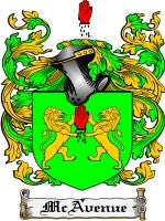 Mcavenue coat of arms family crest download
