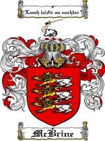 Mcbrine coat of arms family crest download