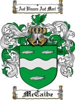 Mccaibe coat of arms family crest download