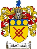 Mccamish coat of arms family crest download