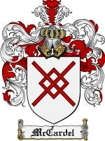 Mccardel coat of arms family crest download