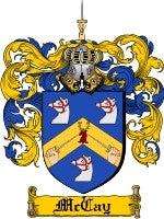 Mccay coat of arms family crest download