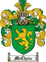 Mcchein coat of arms family crest download