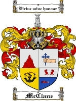 Mcclane coat of arms family crest download