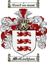 Mccochlan coat of arms family crest download