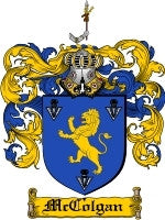 Mccolgan coat of arms family crest download