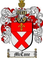 Mccone coat of arms family crest download