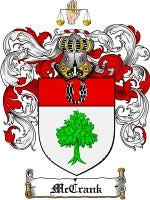 Mccrank coat of arms family crest download