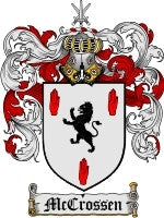 Mccrossen coat of arms family crest download