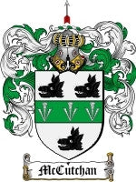 Mccutchan coat of arms family crest download