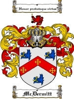 Mcdermitt coat of arms family crest download