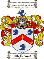 Mcdermot coat of arms family crest download