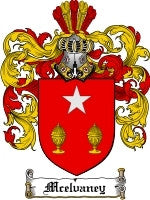 Mcelvaney coat of arms family crest download