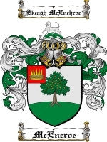 Mcencroe coat of arms family crest download