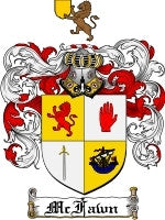 Mcfawn coat of arms family crest download