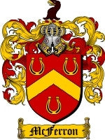 Mcferron coat of arms family crest download