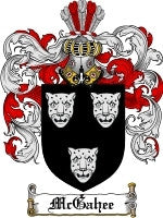 Mcgahee coat of arms family crest download