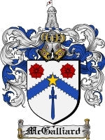 Mcgalliard coat of arms family crest download