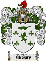 Mcgary coat of arms family crest download