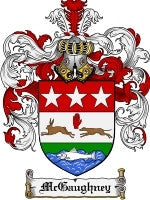 Mcgaughney coat of arms family crest download