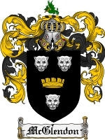 Mcglendon coat of arms family crest download