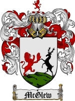 Mcglew coat of arms family crest download