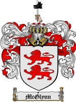 Mcglynn coat of arms family crest download