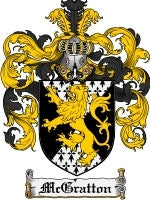 Mcgratton coat of arms family crest download