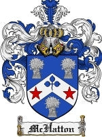 Mchatton coat of arms family crest download