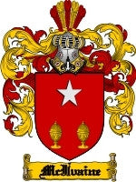 Mcilvaine coat of arms family crest download