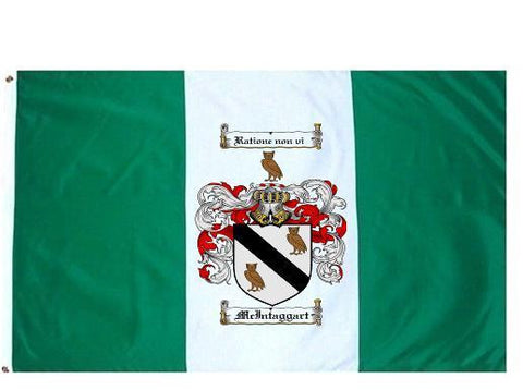 Mcintaggart family crest coat of arms flag
