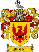 Mckeen coat of arms family crest download