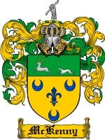 Mckenny coat of arms family crest download