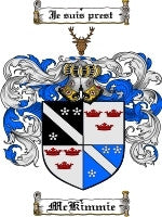 Mckimmie coat of arms family crest download