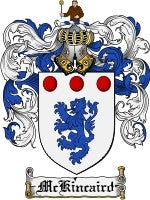 Mckincaird coat of arms family crest download