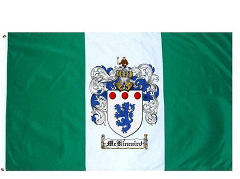 Mckincaird family crest coat of arms flag