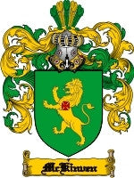 Mckinven coat of arms family crest download