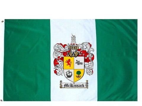 Mckissack family crest coat of arms flag